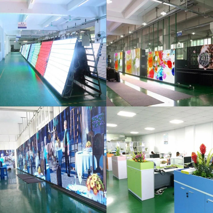 Exhibition Display Full Color Video Wall P4 Indoor Advertising LED TV Display