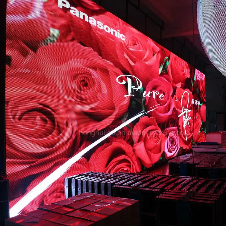 Exhibition Display Full Color Video Wall P4 Indoor Advertising LED TV Display