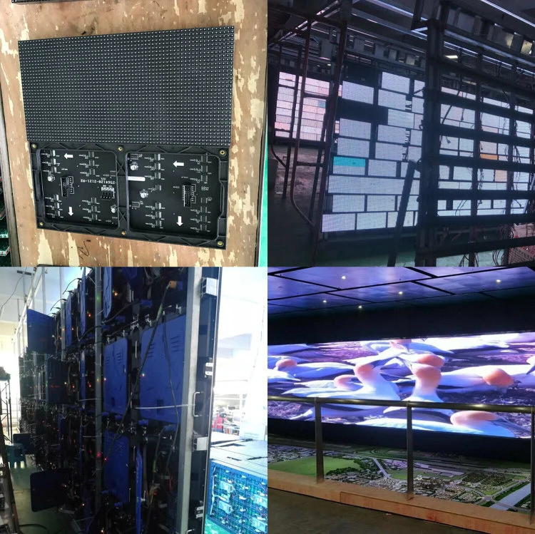 Exhibition Display Full Color Video Wall P4 Indoor Advertising LED TV Display